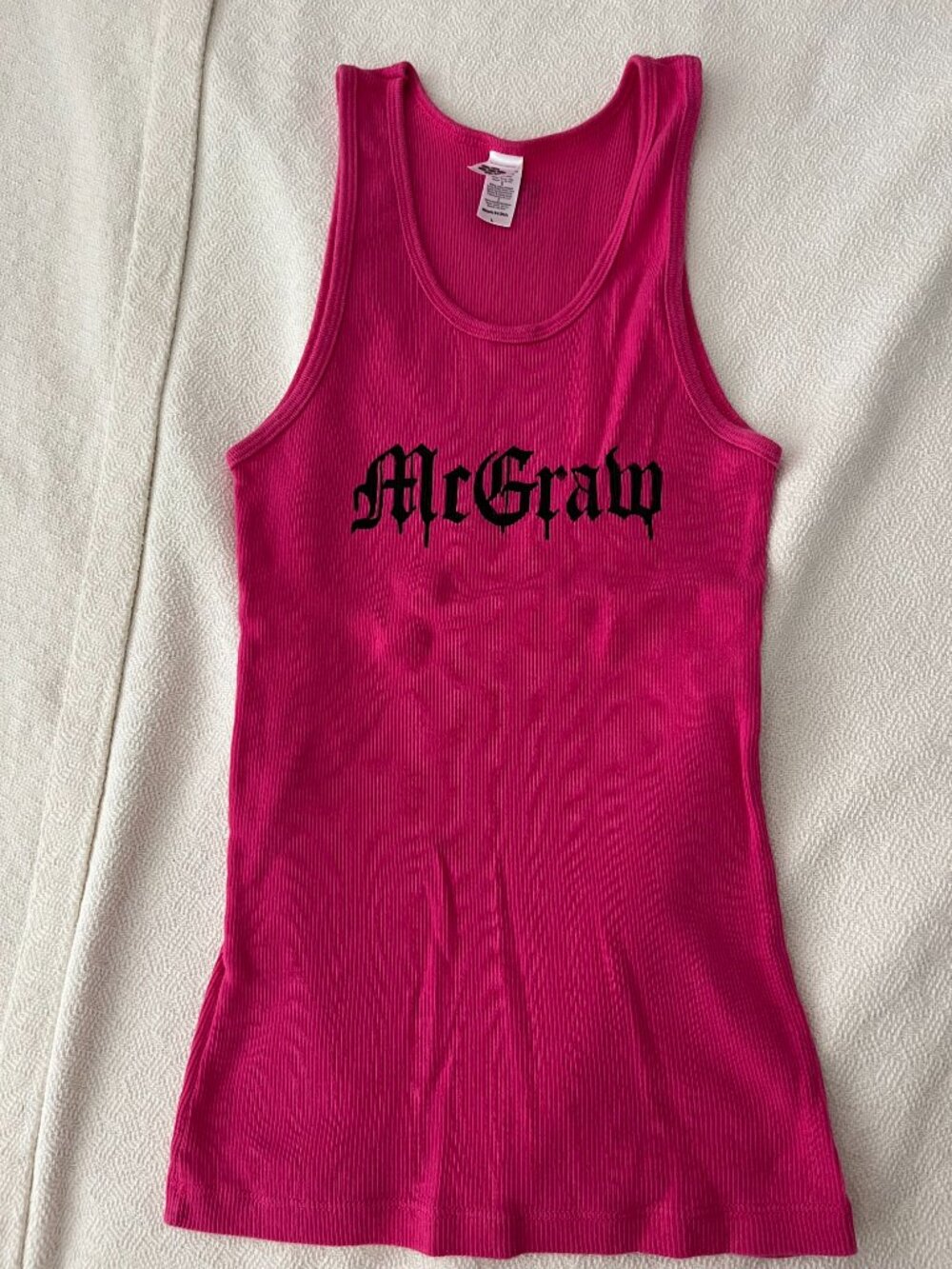 McGraw Sleeveless Tank Top - Rare Find! (NWOT)